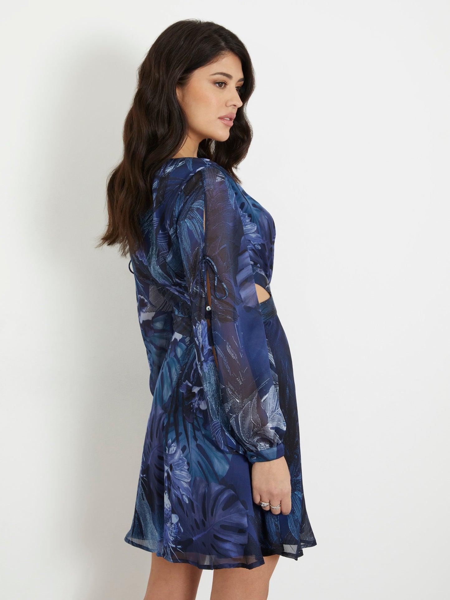 Dress with removable skirt