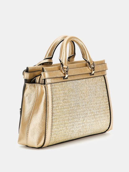 Sestri laminated mini handbag