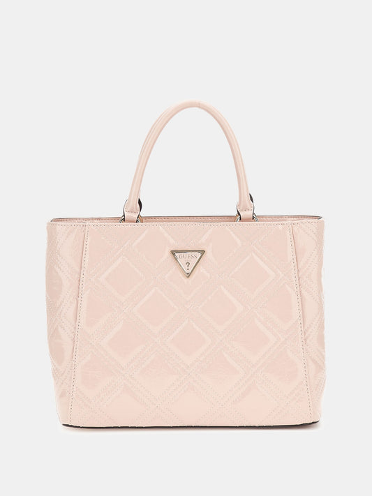 Deesa patent handbag