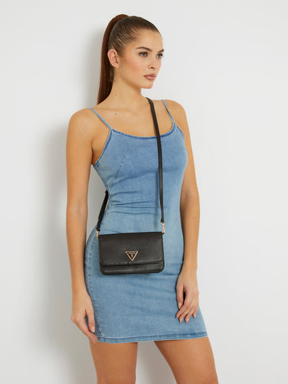 Noelle saffiano mini crossbody