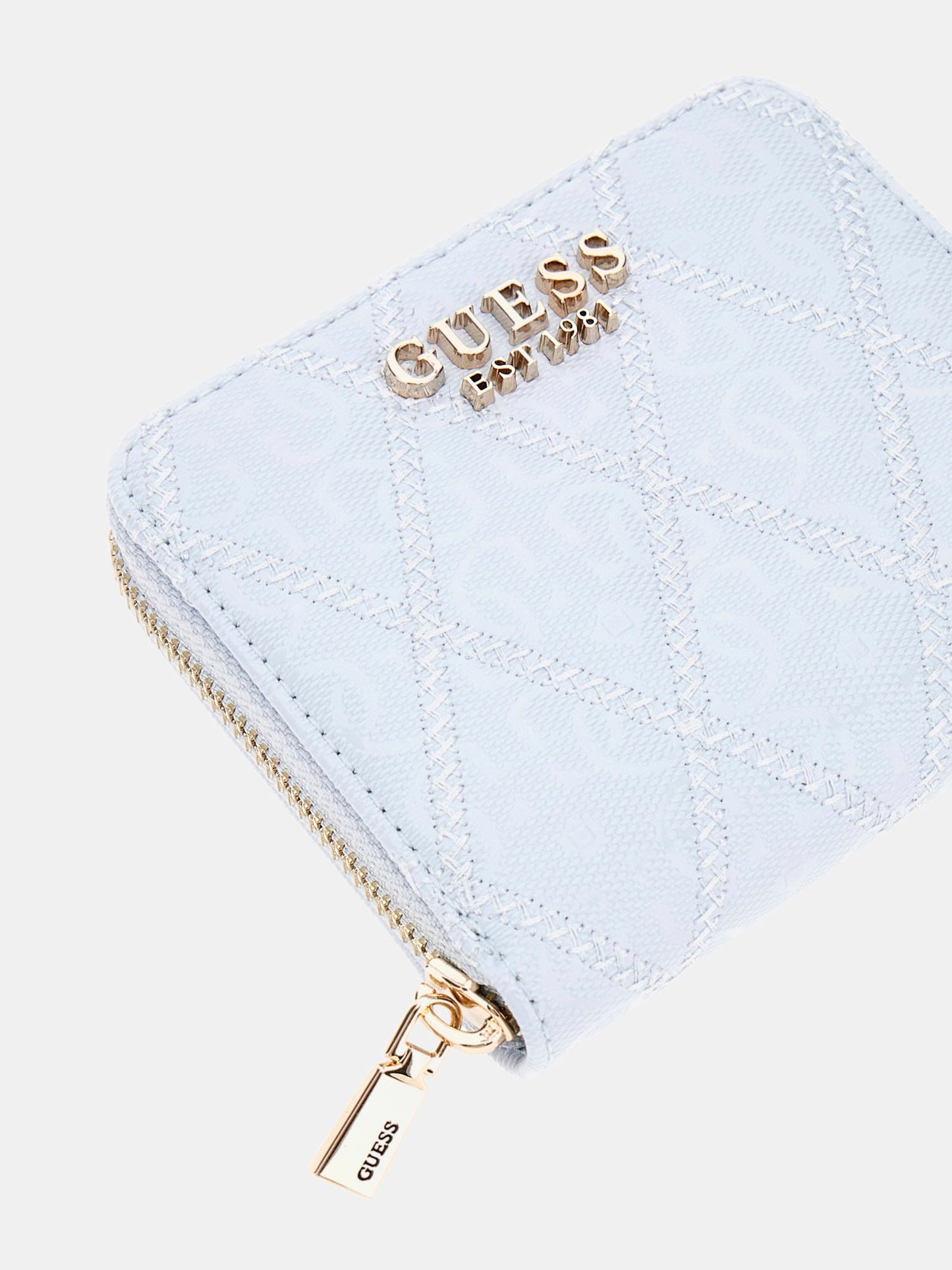 Adi quilted mini wallet