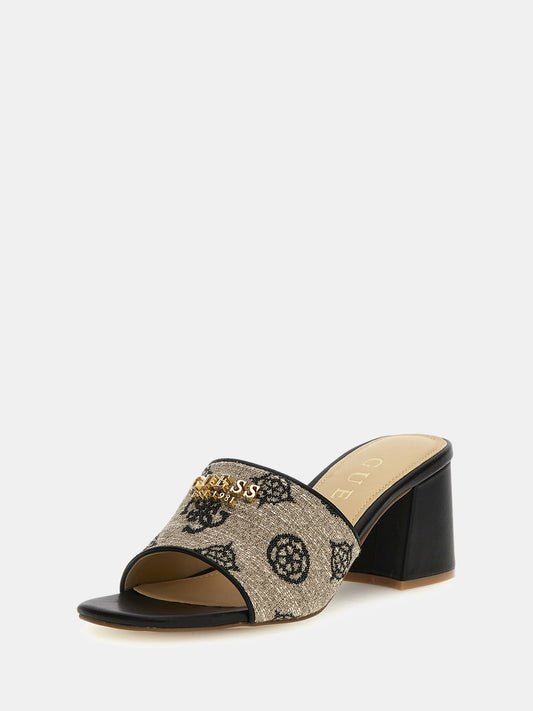 Gaide 4G peony logo sandals