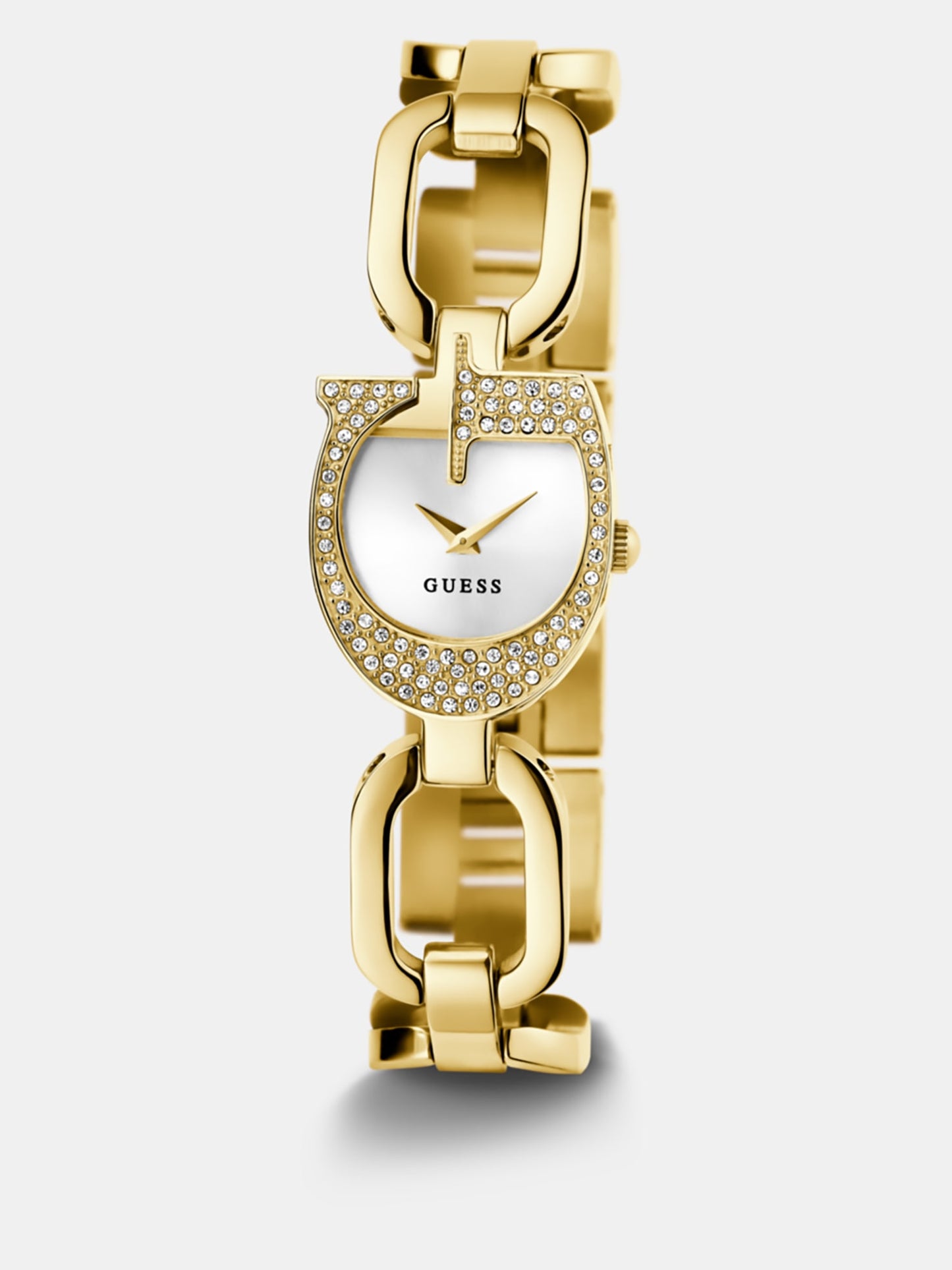 Analogue watch with G logo on dial