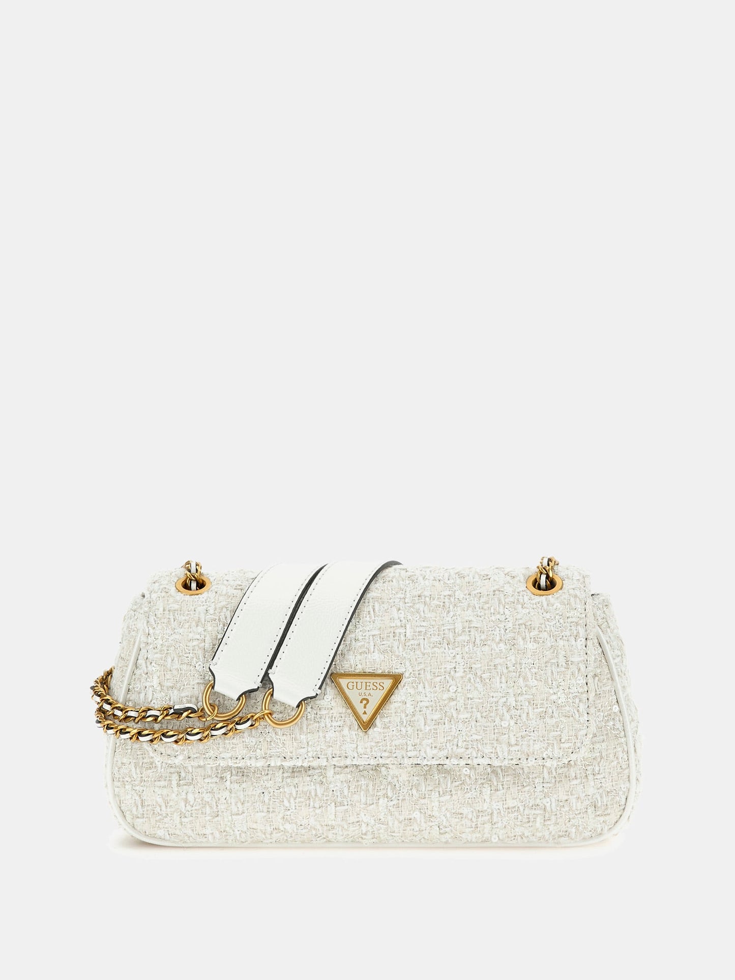 Giully Tweed Crossbody Bag