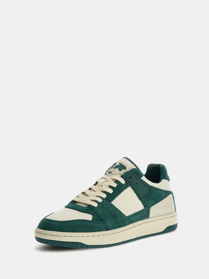 Sava Low mixed-leather sneakers_Men