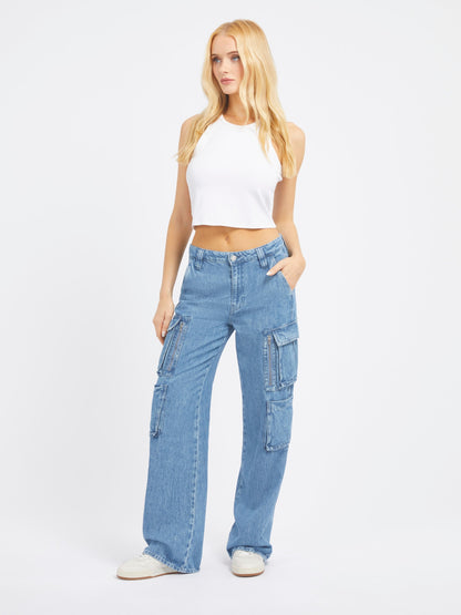 Kori cargo denim pant
