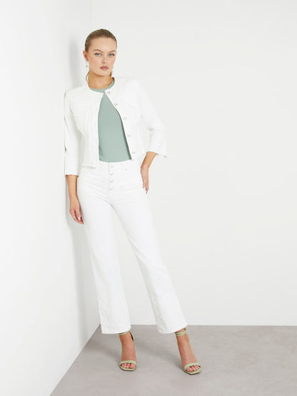 1981 straight ankle denim pant