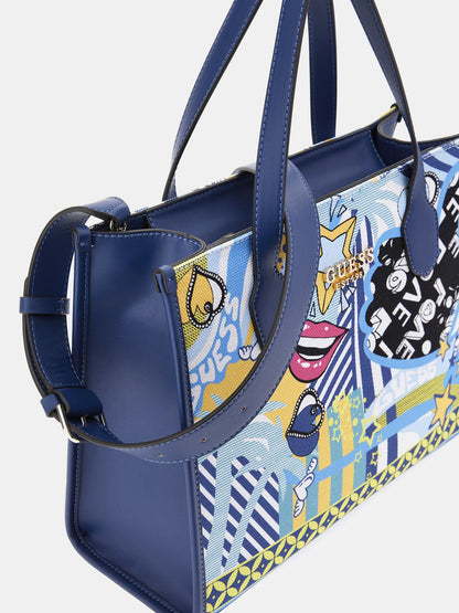 Silvana patterned handbag