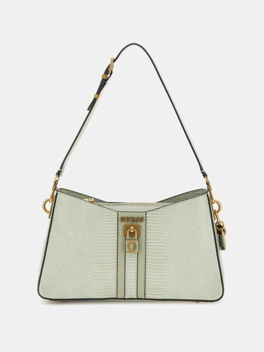 Ginevra python-print shoulder bag
