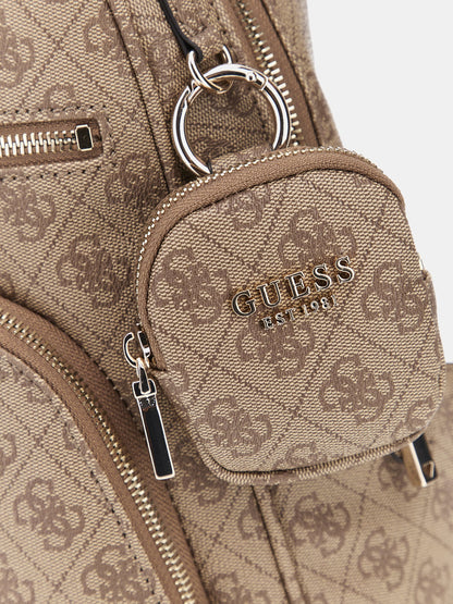 Power Play 4G logo maxi backpack