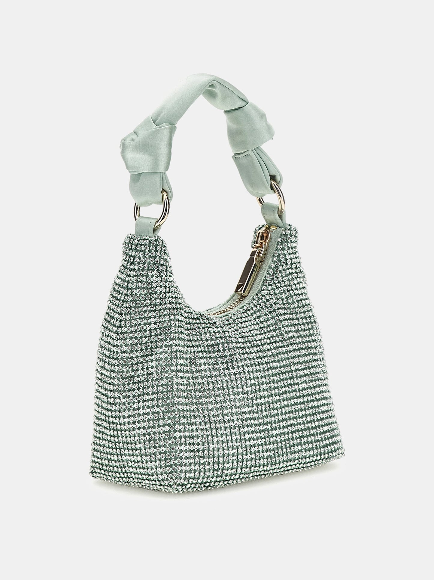Lua rhinestone-detailed mini handbag