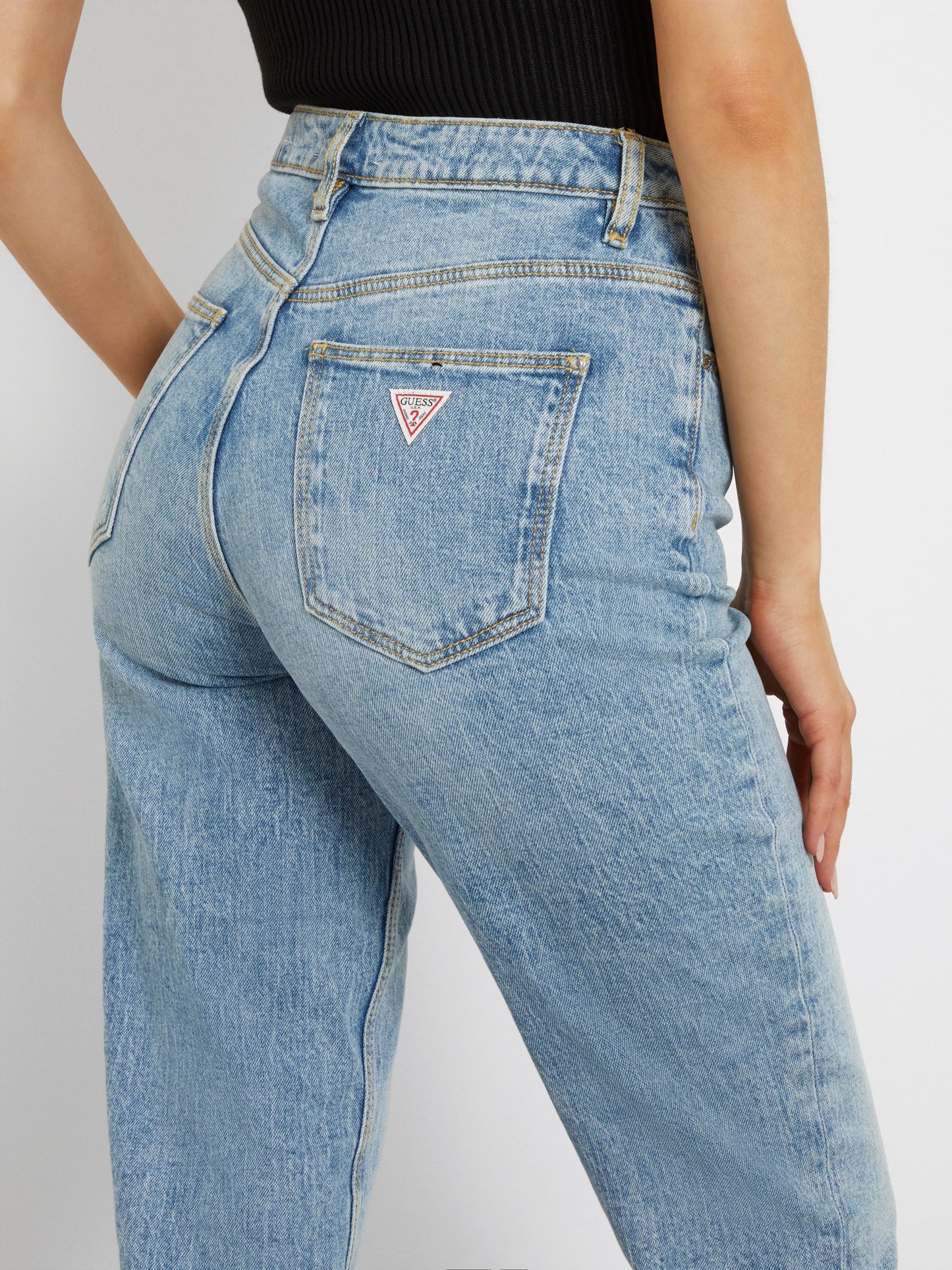 Mom fit denim pant