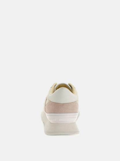 Fano mixed-leather running shoes_Men