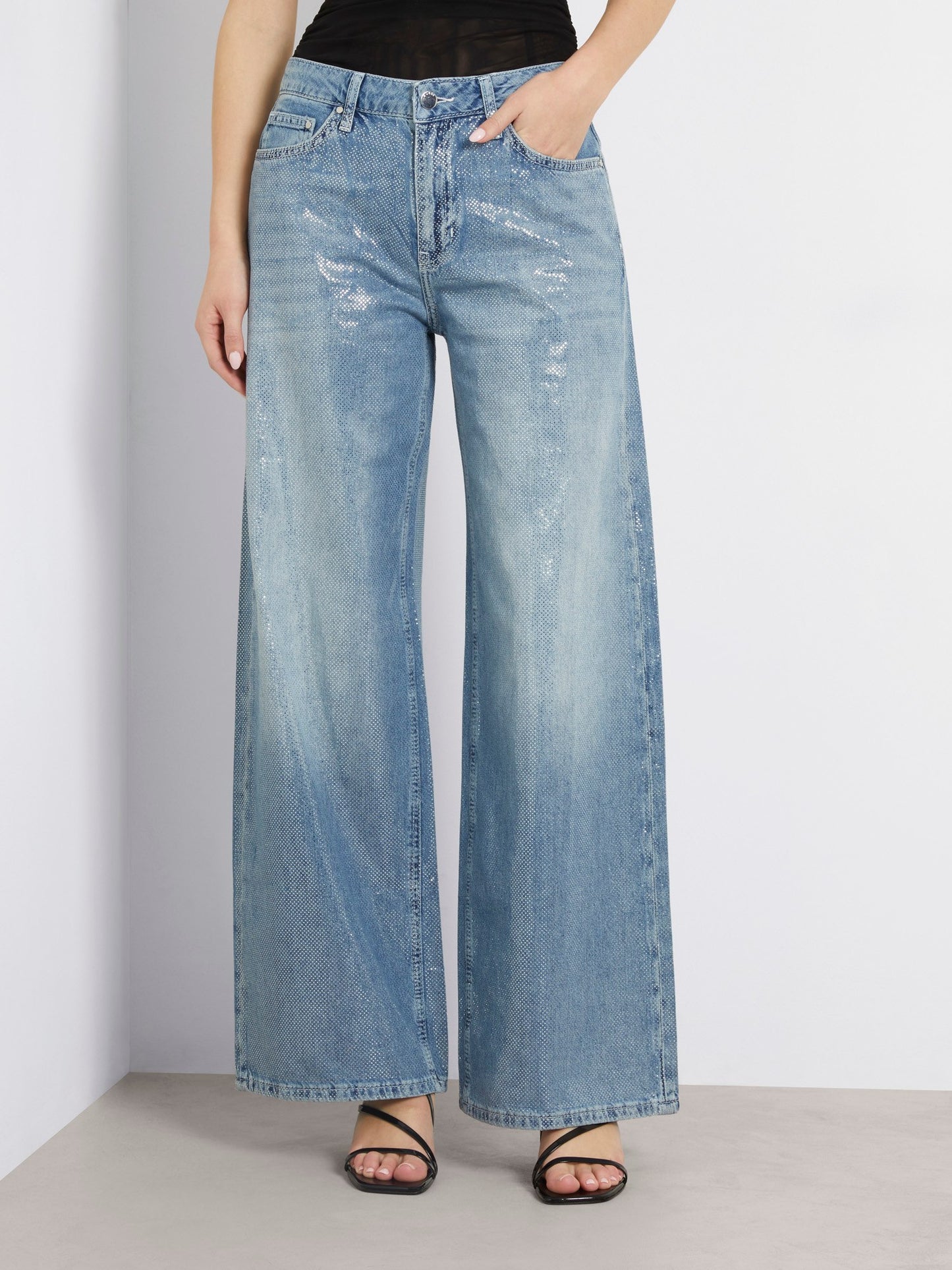 Bellflower wide leg denim pant