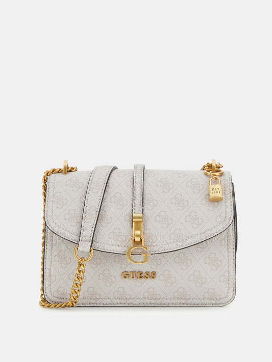 G James 4G peony logo crossbody bag