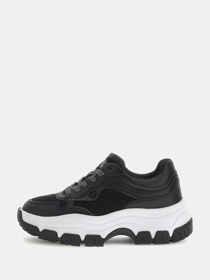 Brecky perforated-insert running shoes