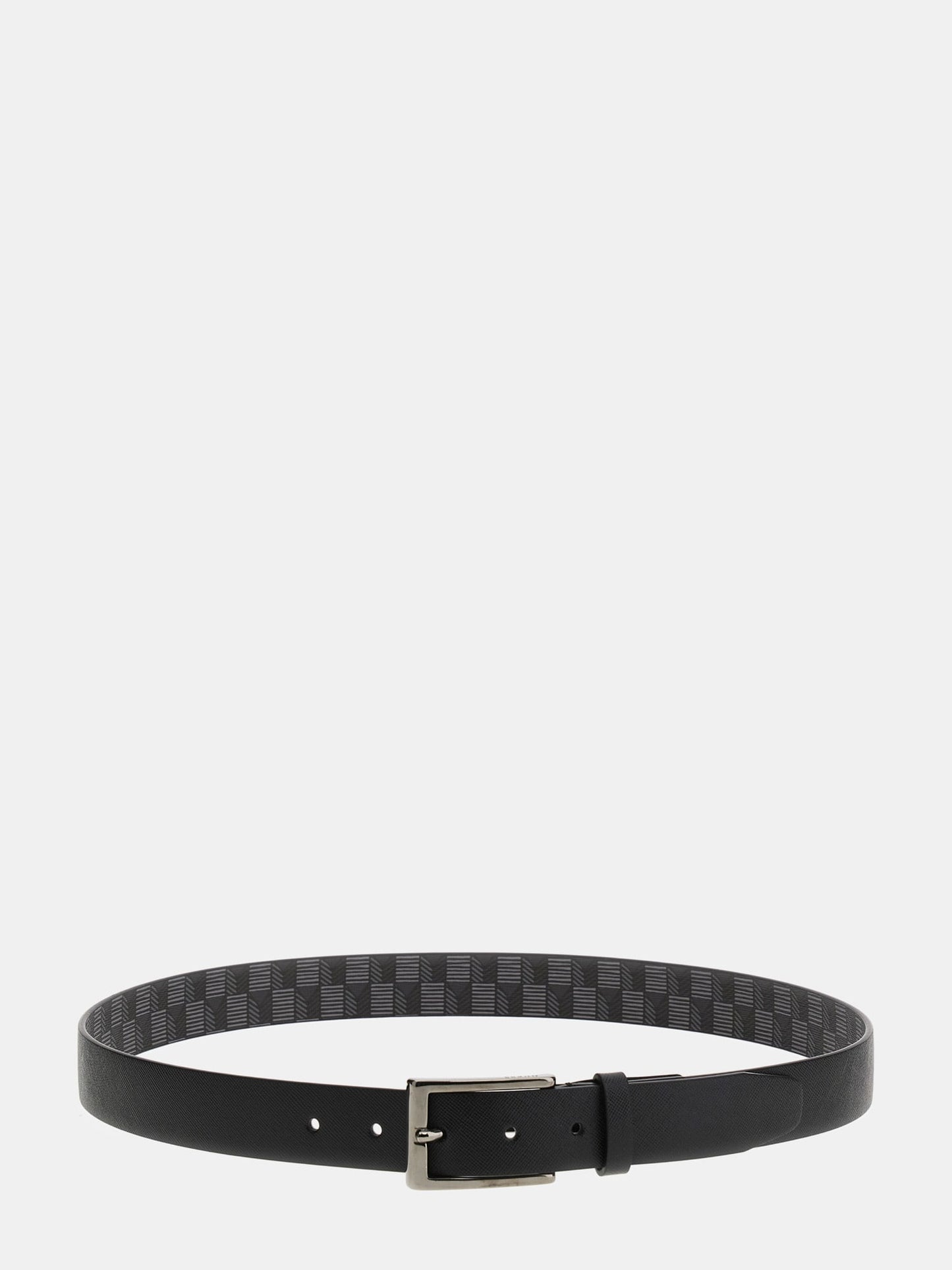 Jetset reversible genuine leather belt_Men