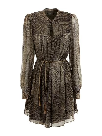 All over print dress