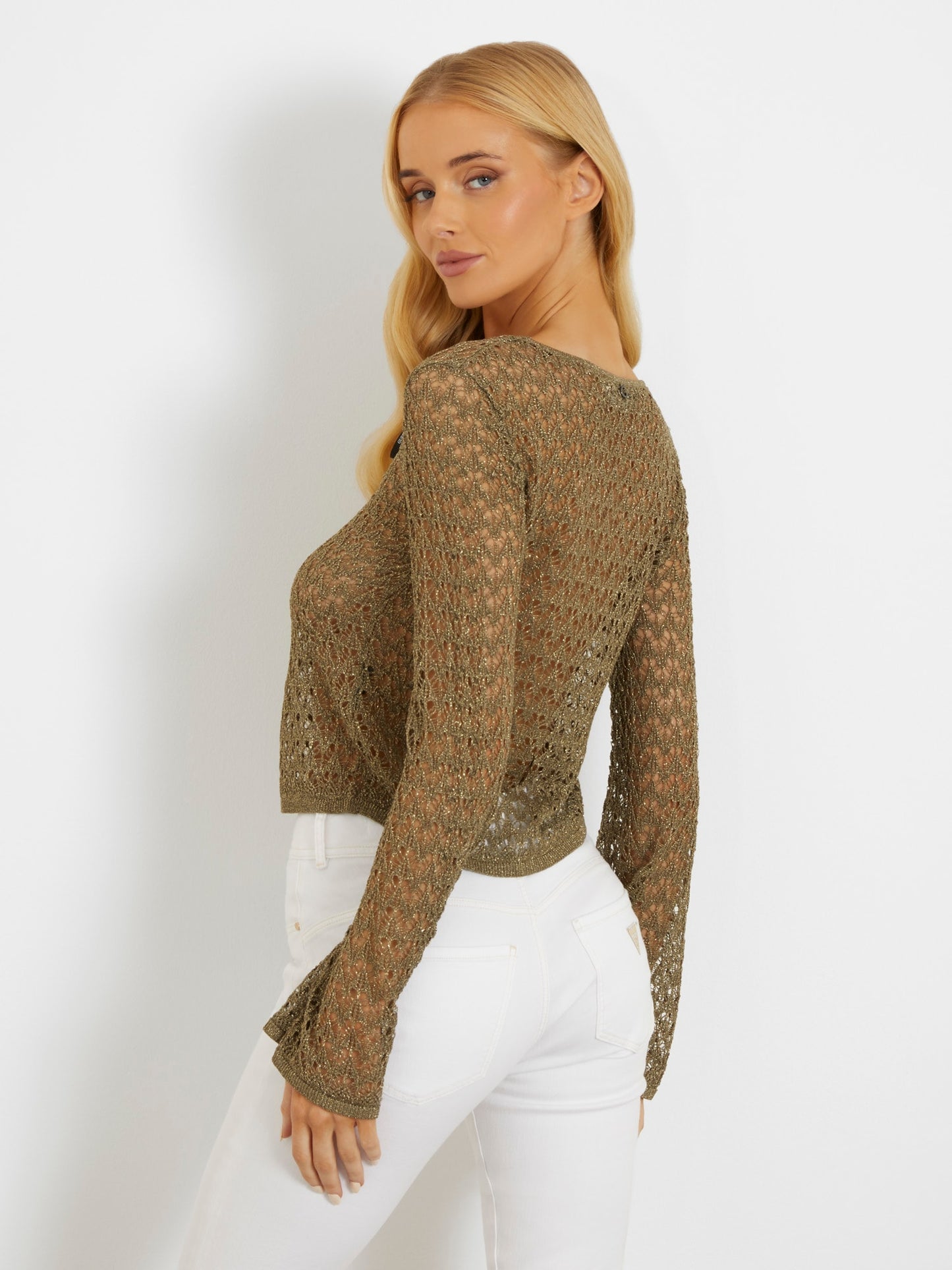 Lurex cardigan
