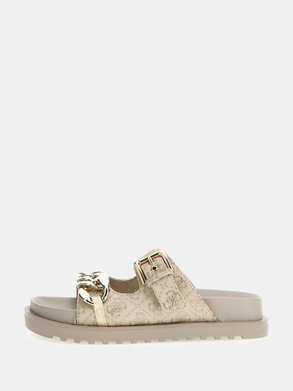 Fadey 4G logo sandals