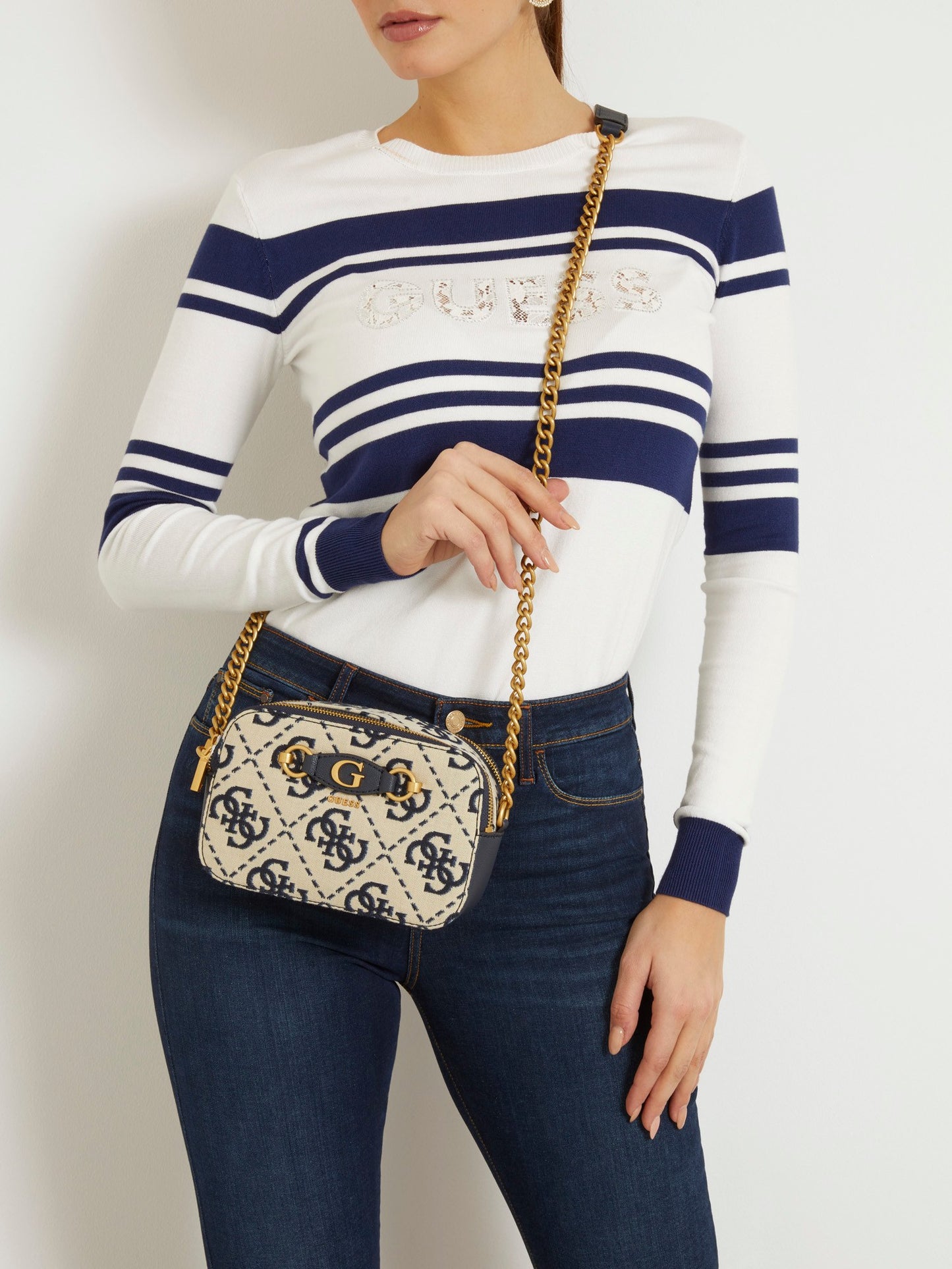 Izzy 4G logo mini crossbody