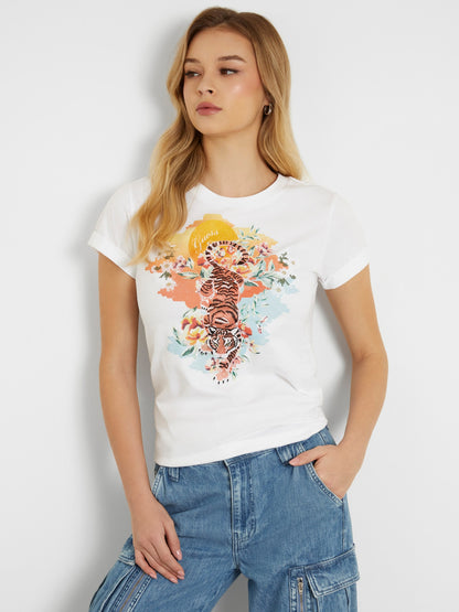 Front print t-shirt