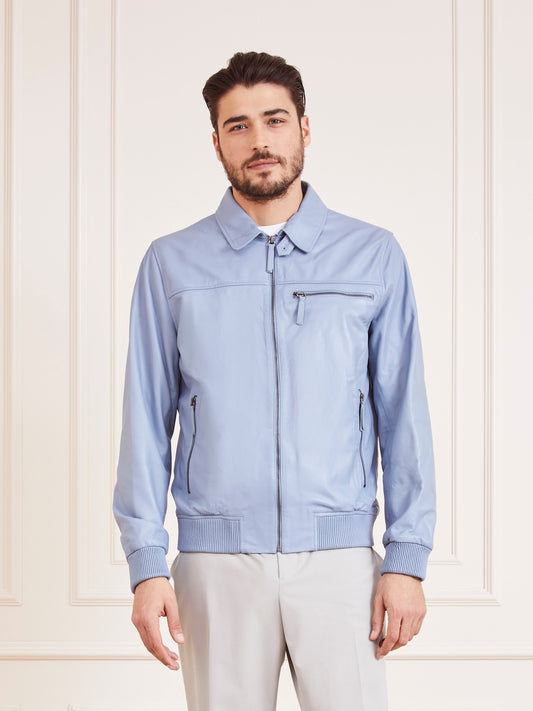 Marciano real leather bomber jacket