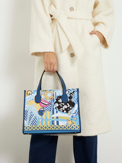 Silvana patterned handbag