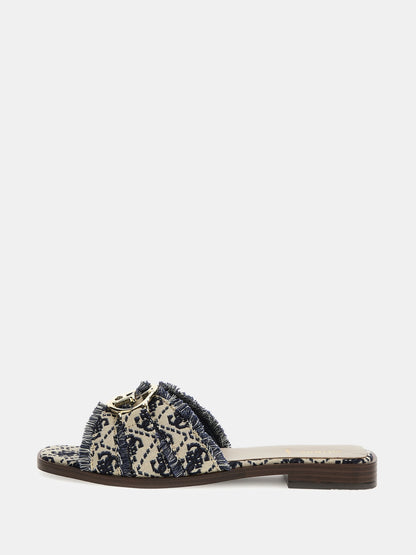 Symo 4G logo sandals