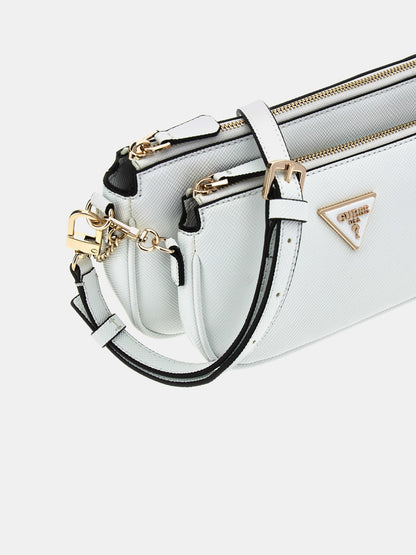 Noelle Saffiano Mini Crossbody Bag