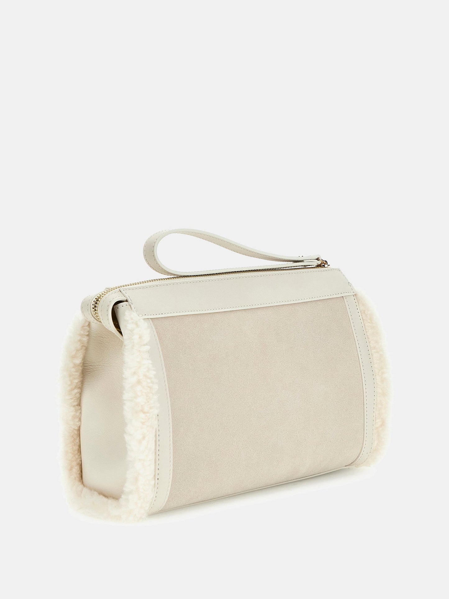 Clutch with zip closure