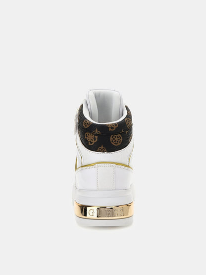 Corten high-top sneakers