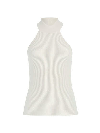 Rib sweater top