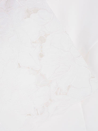 Marciano floral embroidery top