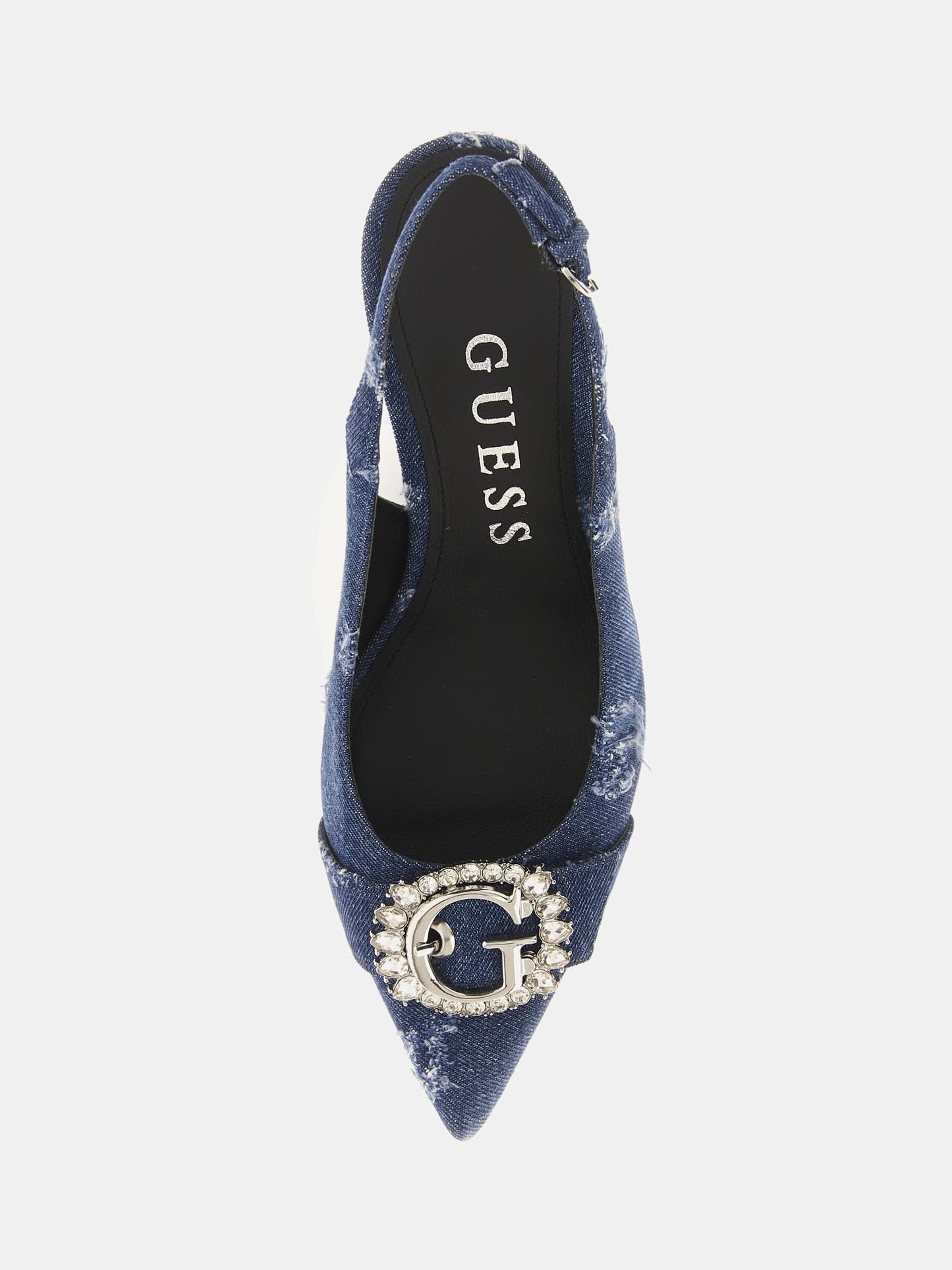 Branca denim sling backs
