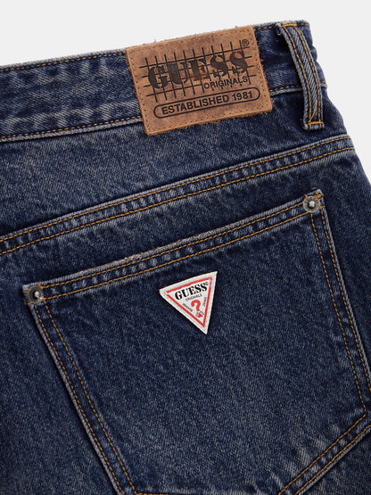 High rise bootcut denim pant