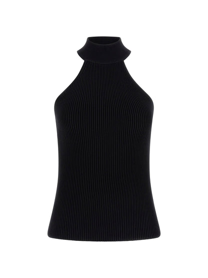 Rib sweater top
