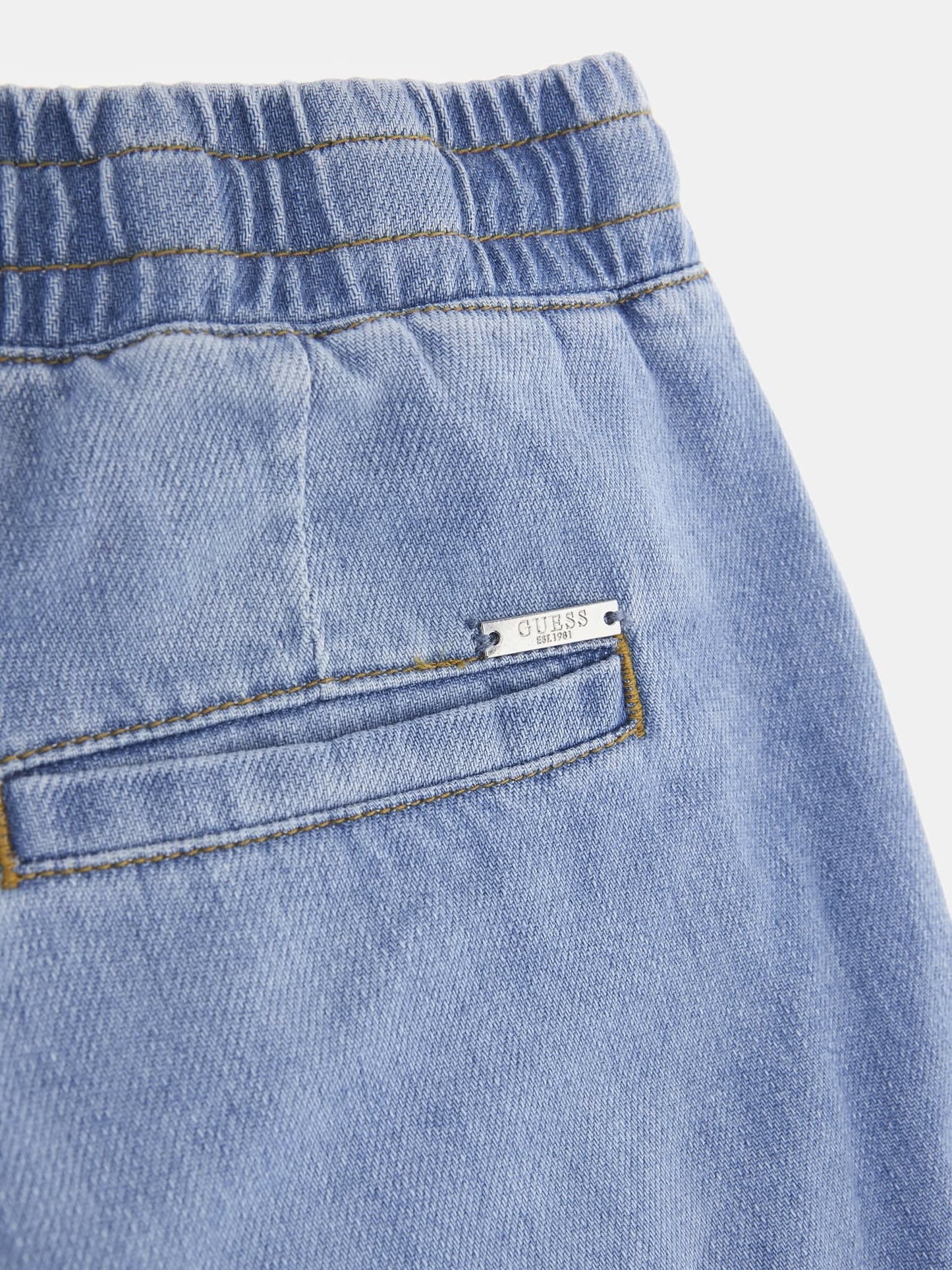 Mid rise jogger denim pant