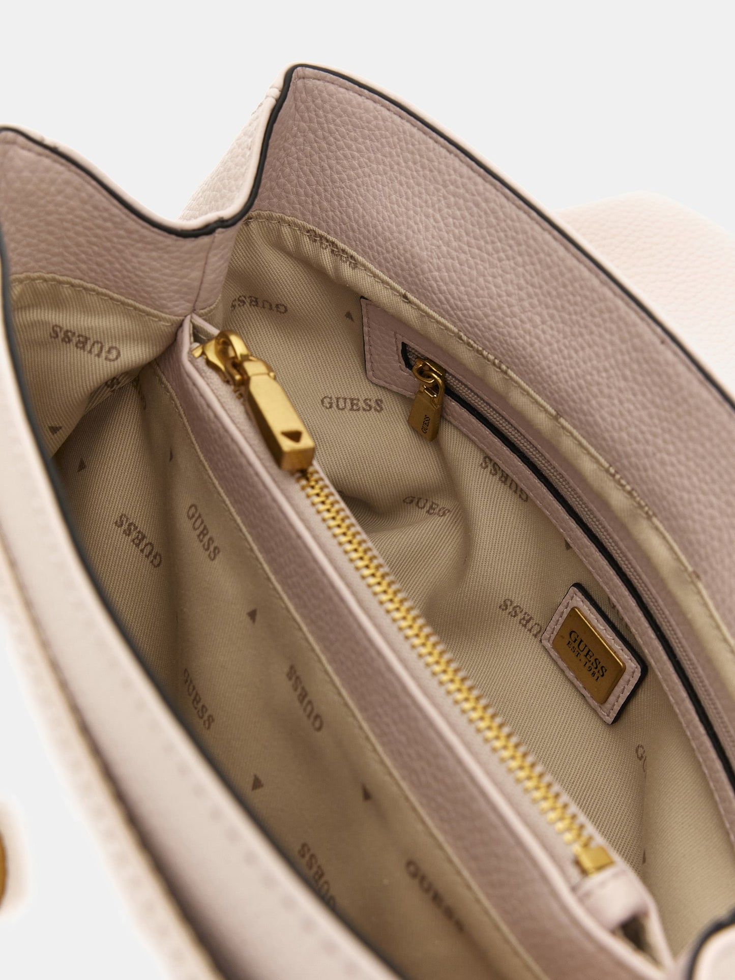 Laryn triangle logo crossbody bag