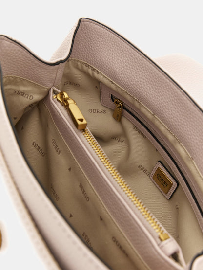 Laryn triangle logo crossbody bag