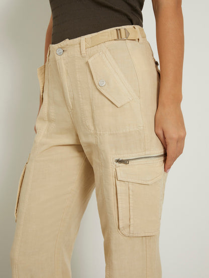 Mid rise cargo pant