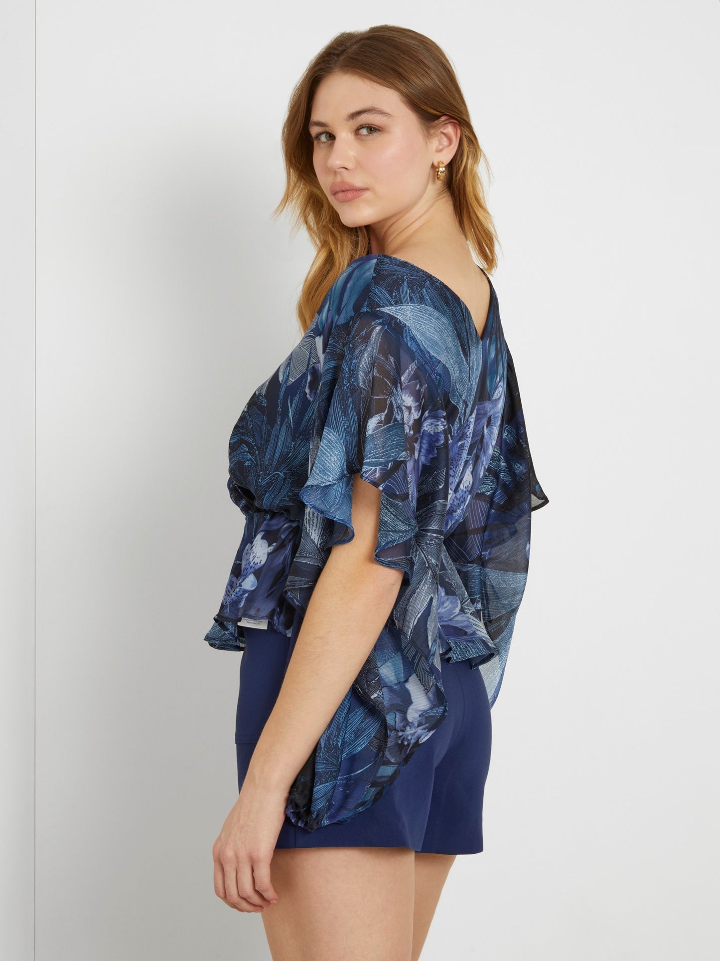 All over print blouse