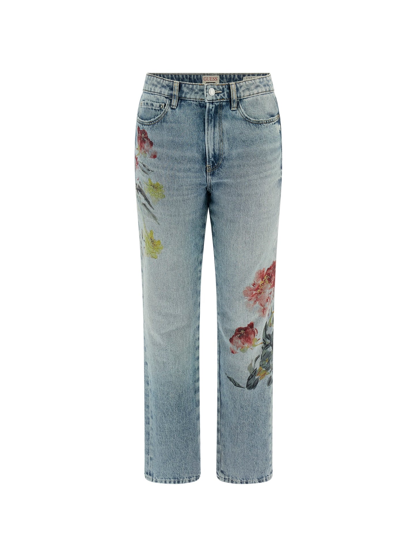 Girly straight denim pant