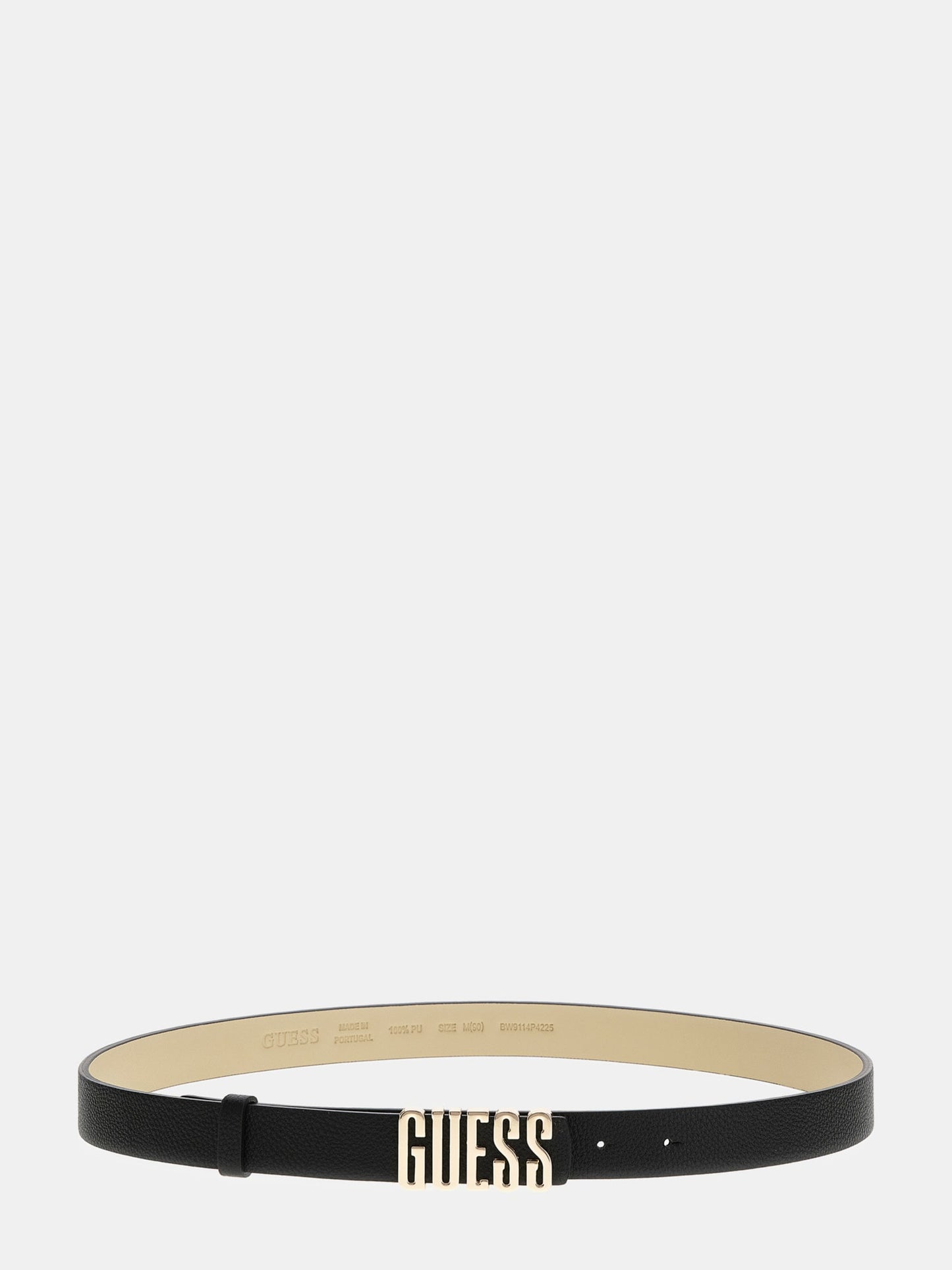 Meridian logo lettering belt_Women