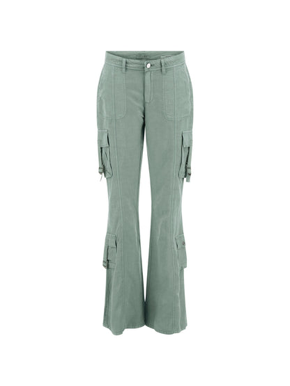Mid rise cargo pant