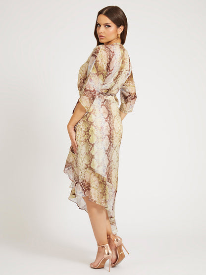 All over print dress