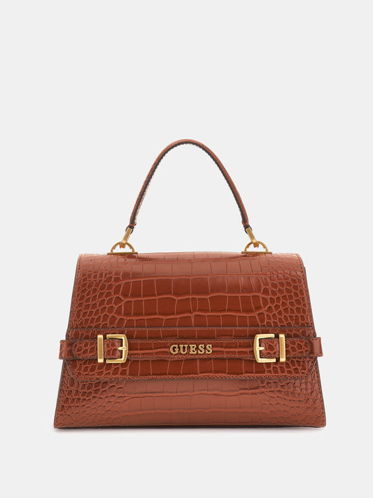 Sestri croc print handbag