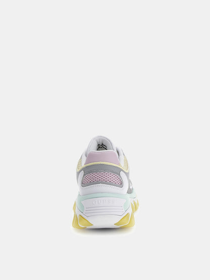 Norina suede-insert running shoes