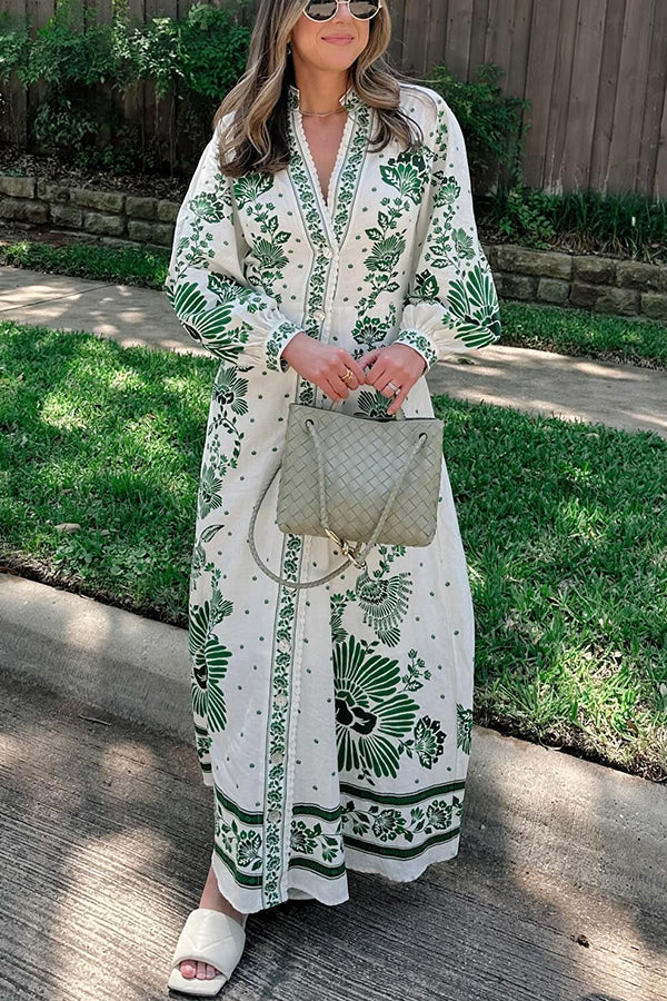 Flower Maxi Dress