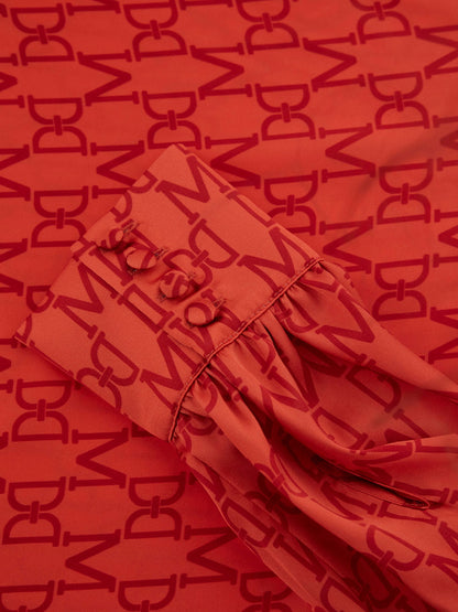 Marciano logo print mini dress